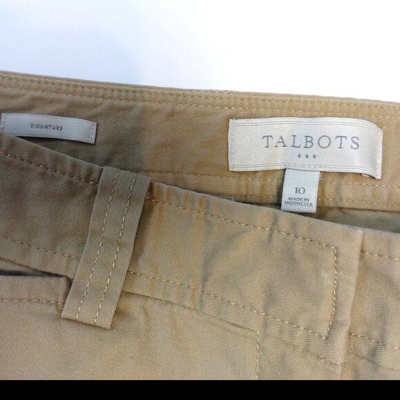 Talbots Women's Signature Khaki Pants Size 10 - Picture 3 of 3